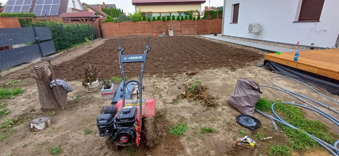 Prace ogrodnicze - realizacja Maja Dekoracje