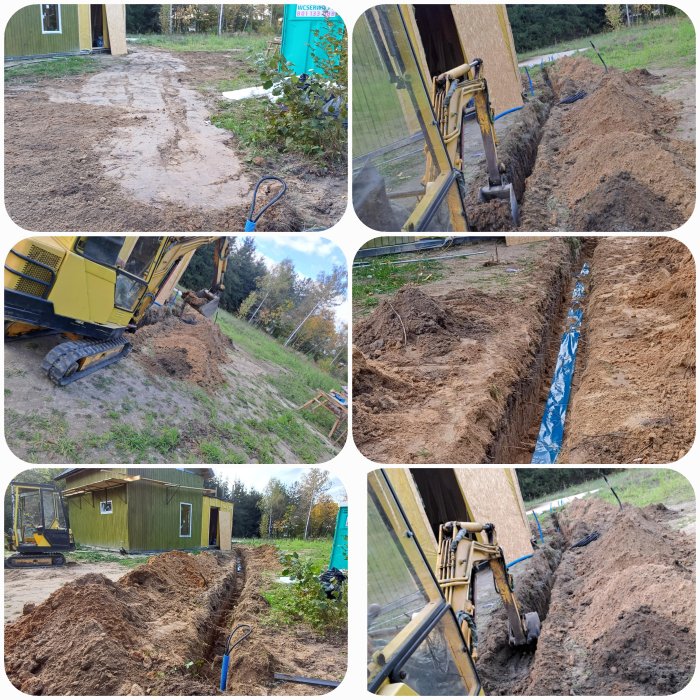 Prace ziemne - realizacja Maja Dekoracje